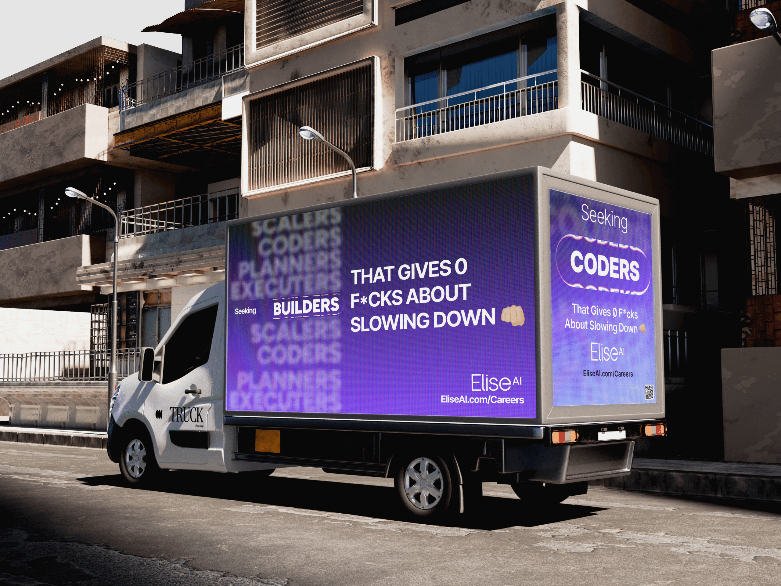 Elise_Truck LED Mockup